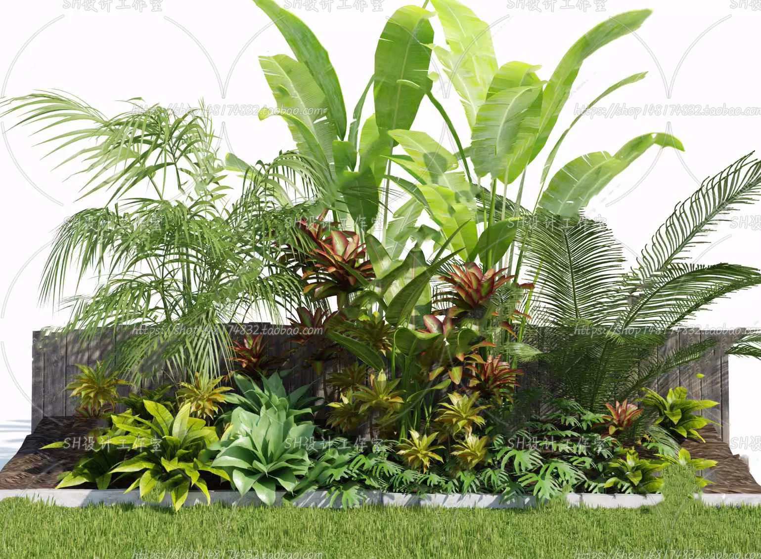 Plants and Flowers – 3Ds Models – 0229