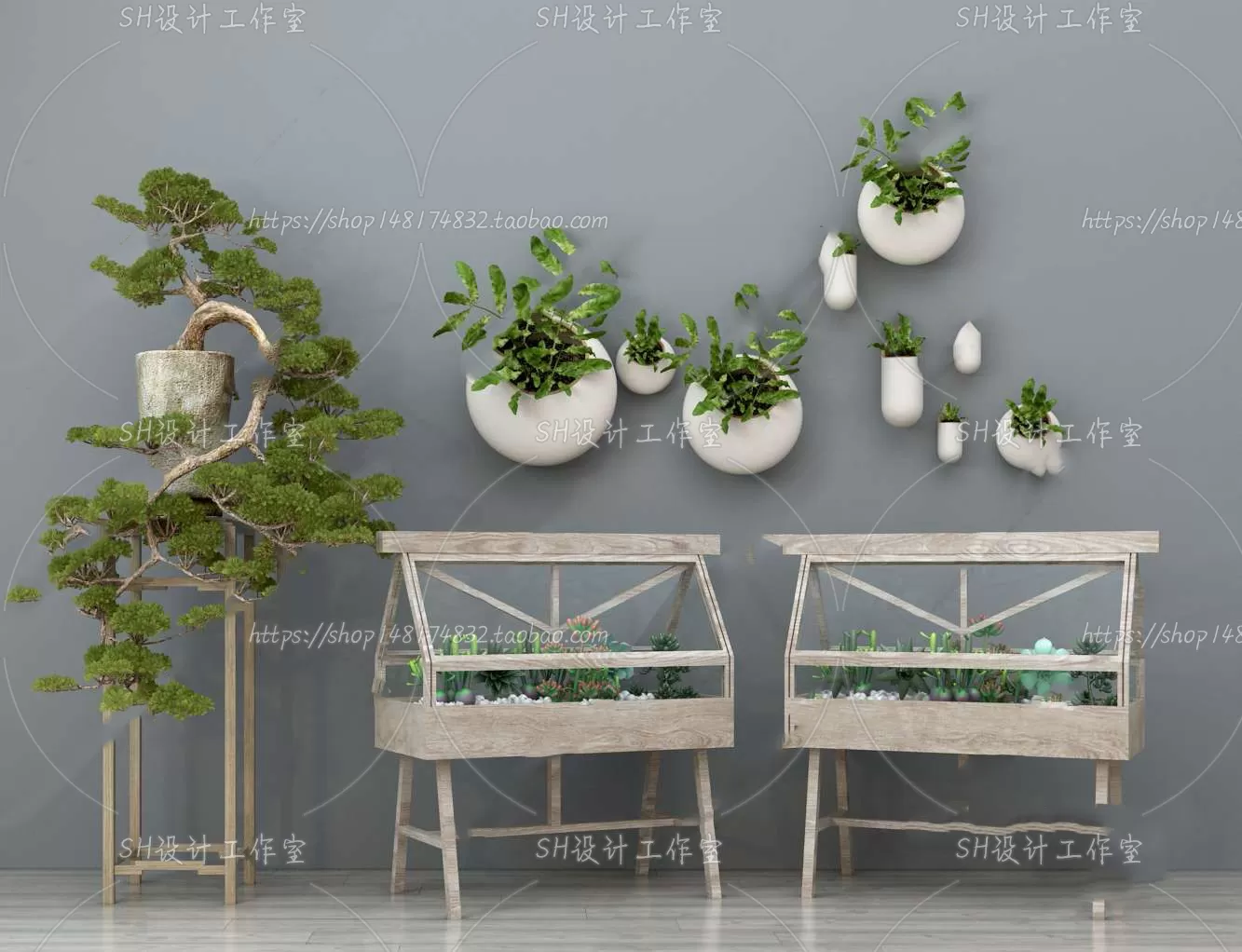 Plants and Flowers – 3Ds Models – 0231