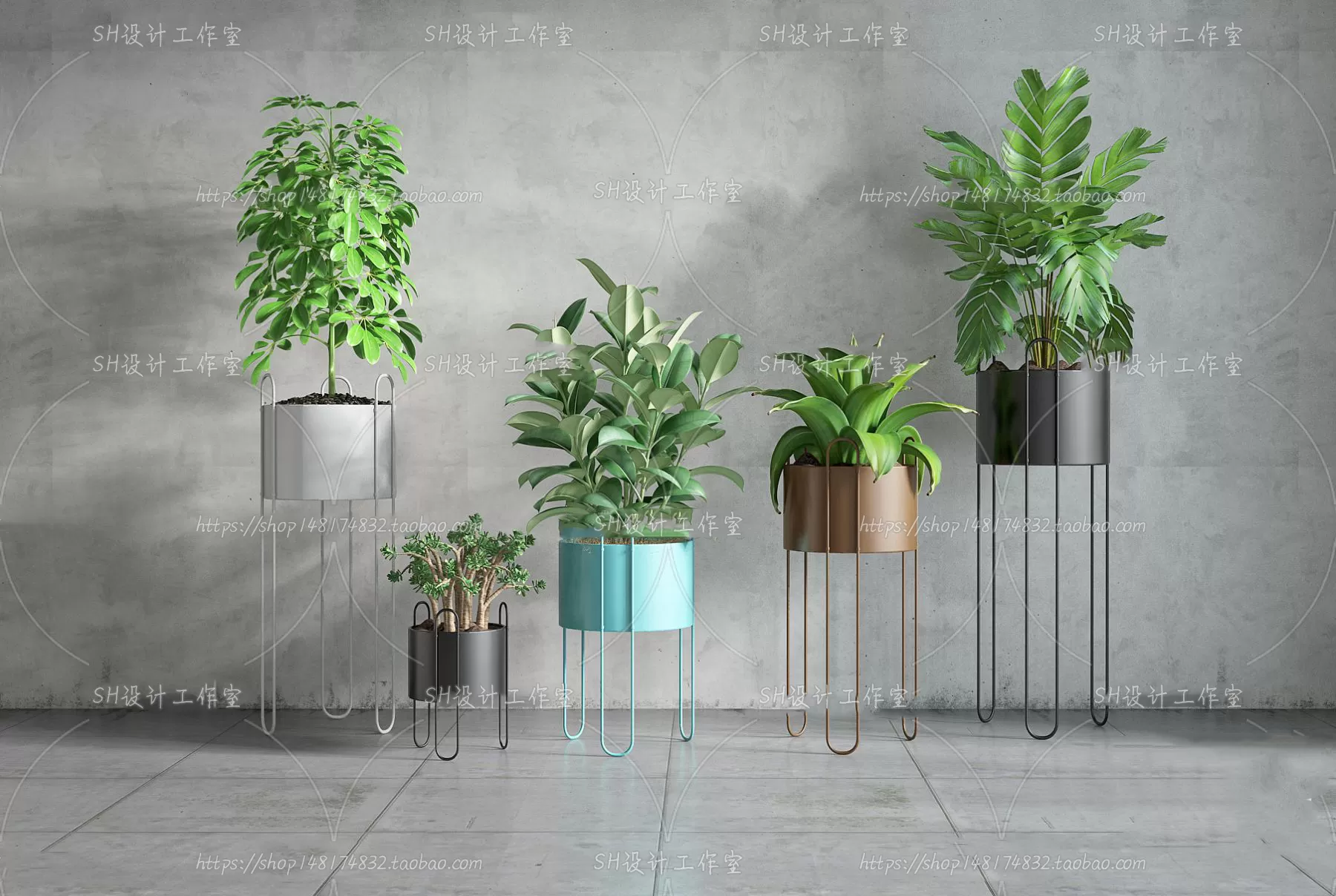 Plants and Flowers – 3Ds Models – 0235