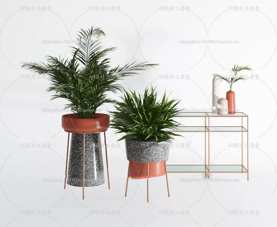 Plants and Flowers – 3Ds Models – 0237