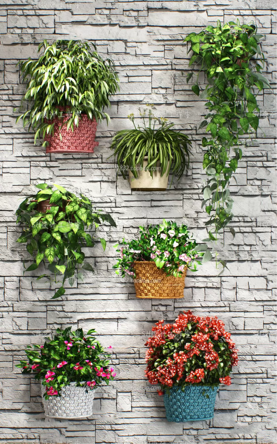 Plants and Flowers – 3Ds Models – 0243