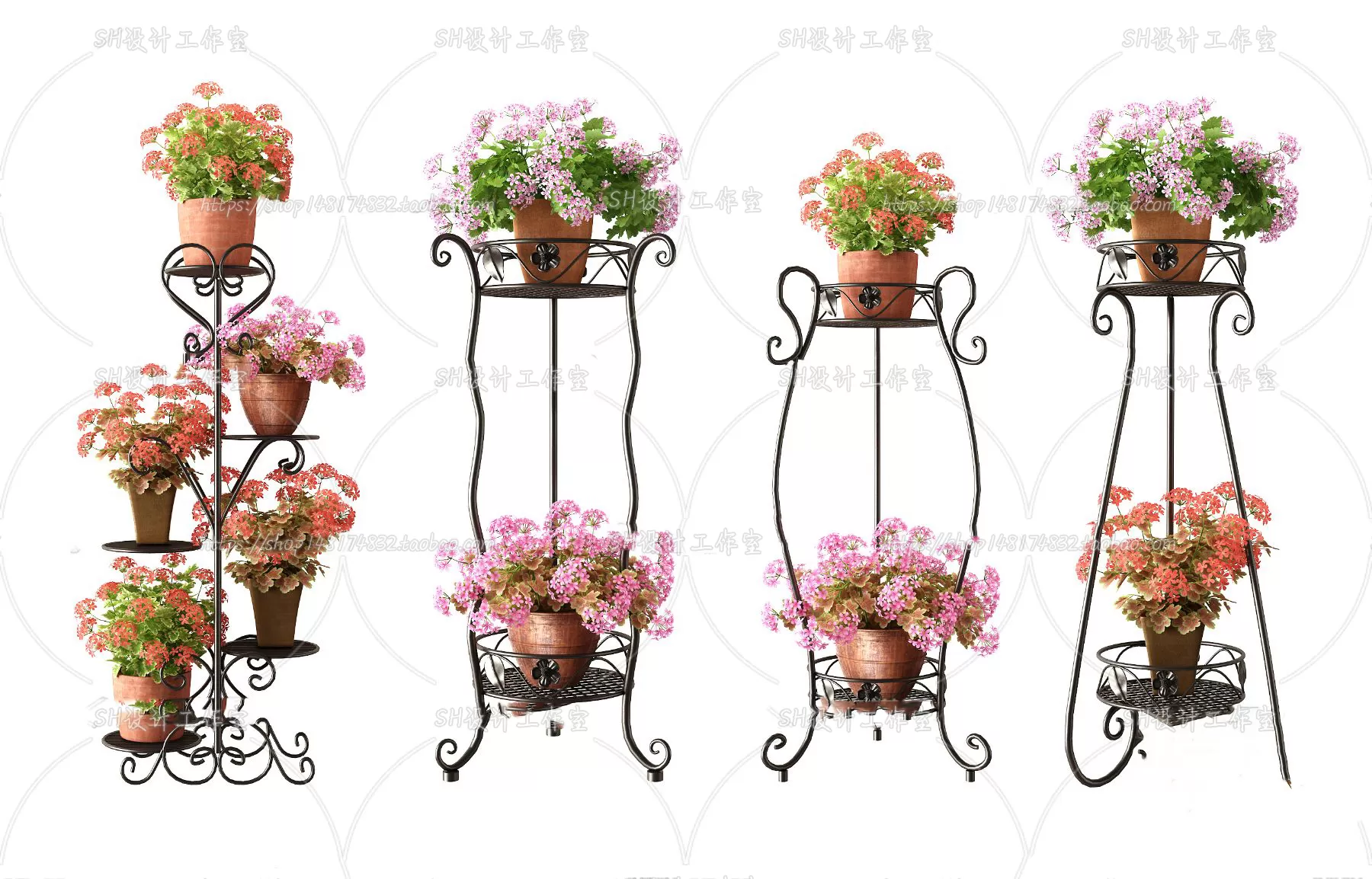 Plants and Flowers – 3Ds Models – 0245