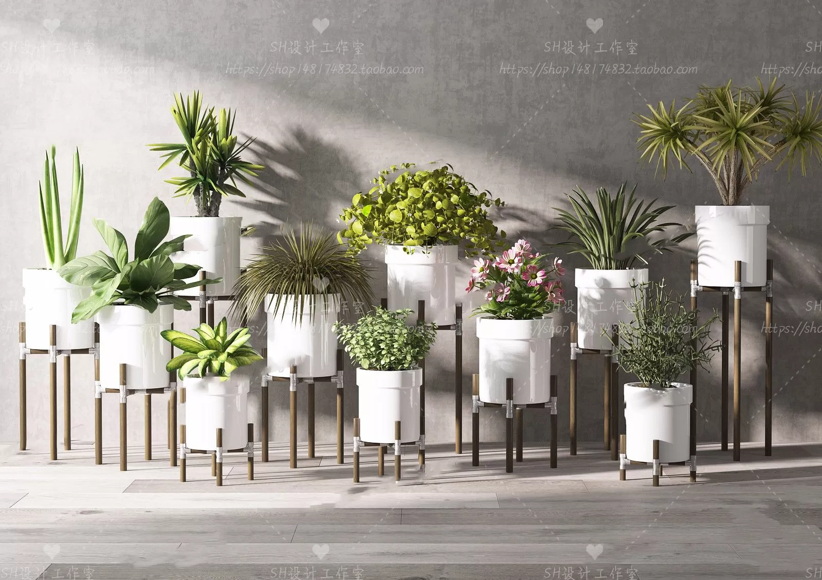 Plants and Flowers – 3Ds Models – 0247