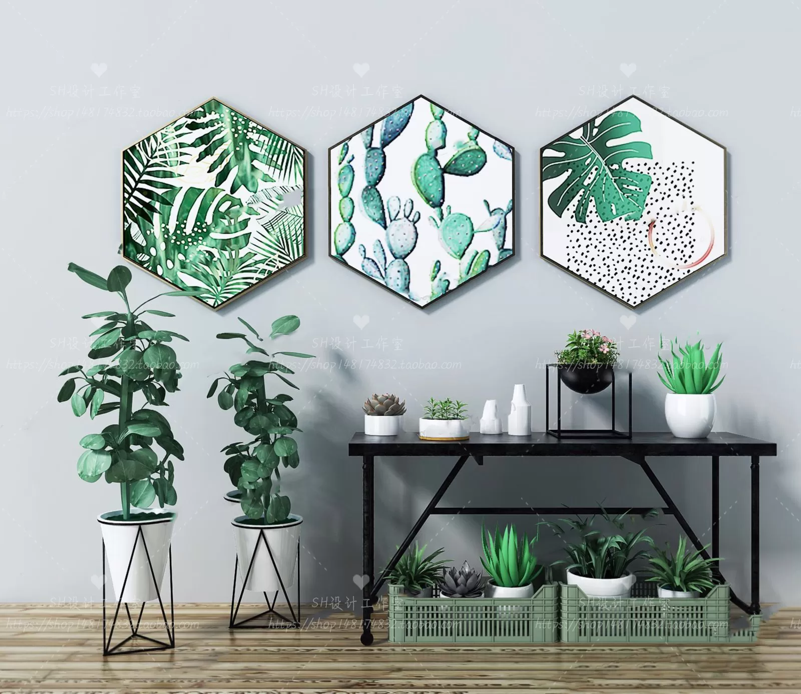 Plants and Flowers – 3Ds Models – 0248