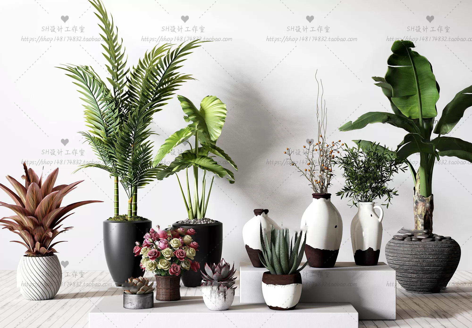 Plants and Flowers – 3Ds Models – 0250