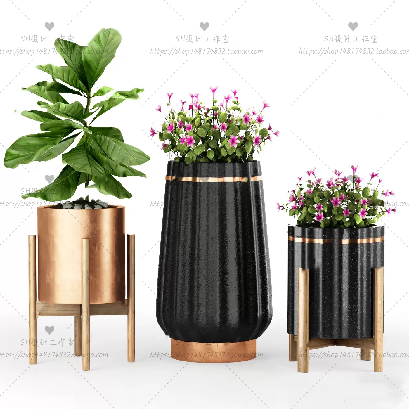 Plants and Flowers – 3Ds Models – 0252