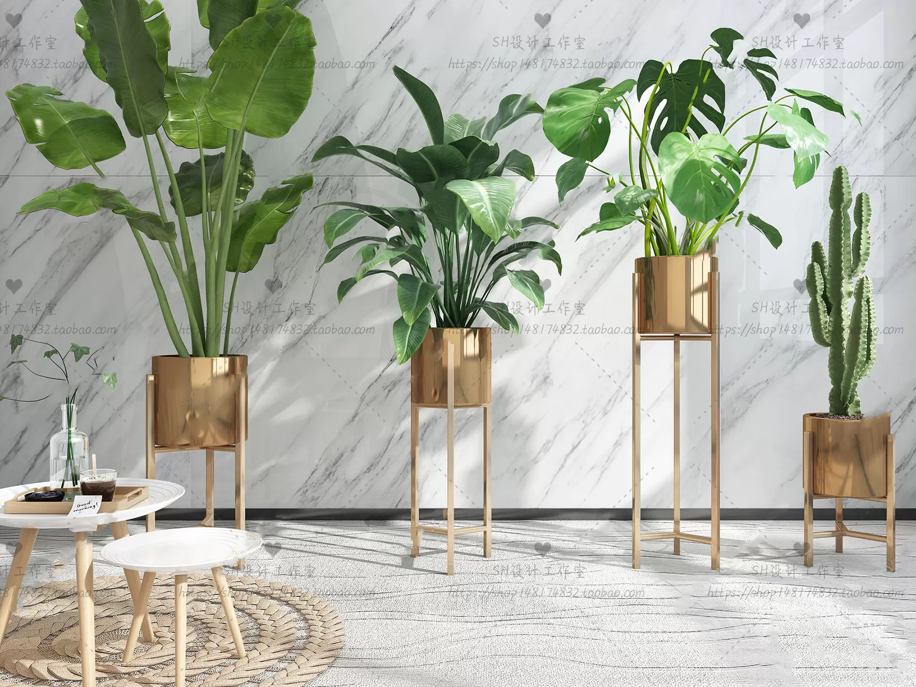 Plants and Flowers – 3Ds Models – 0254