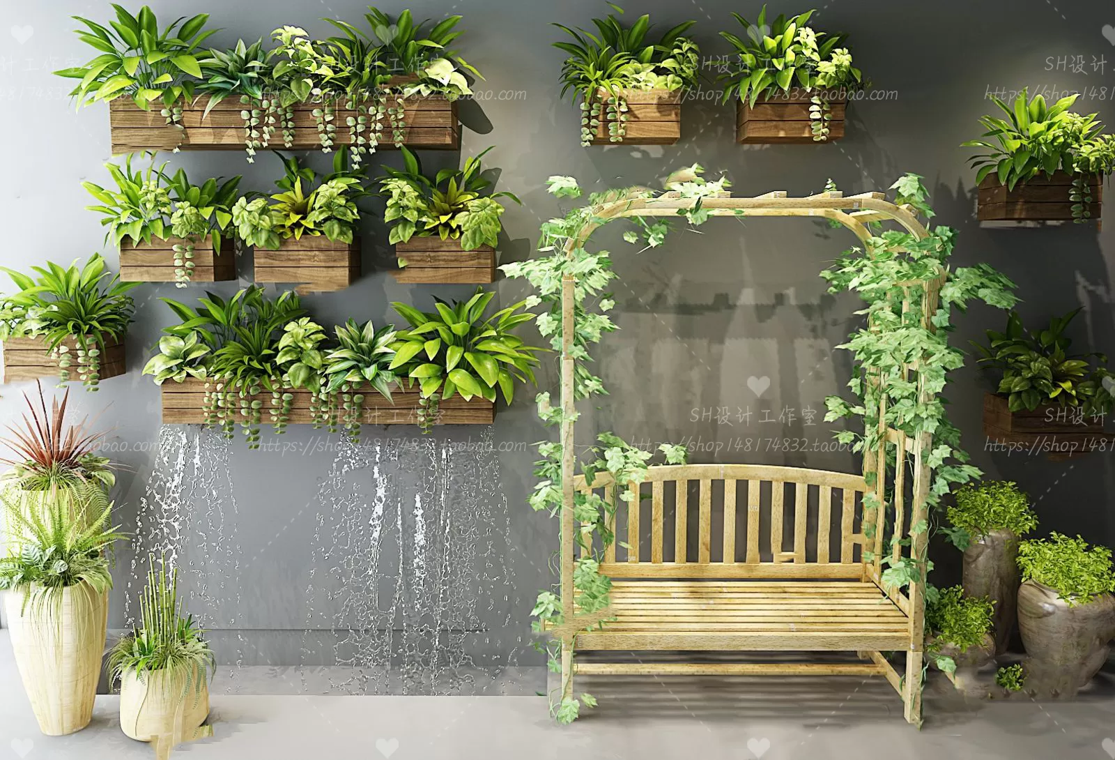 Plants and Flowers – 3Ds Models – 0257