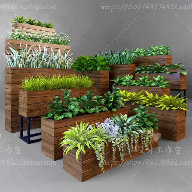 Plants and Flowers – 3Ds Models – 0272