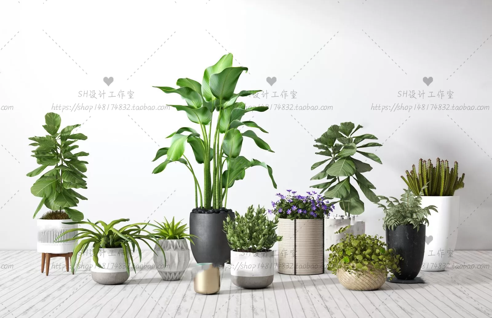 Plants and Flowers – 3Ds Models – 0277