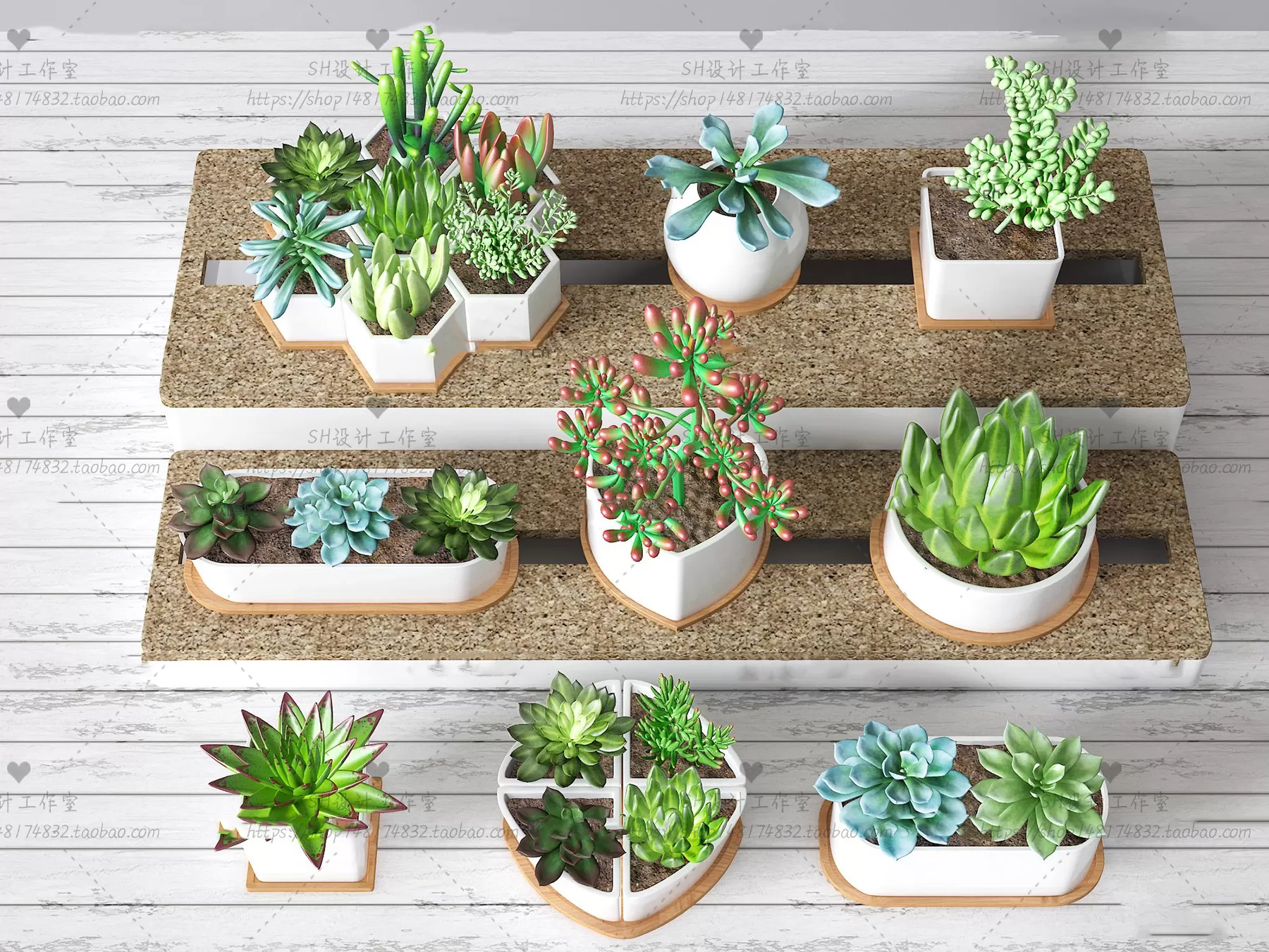 Plants and Flowers – 3Ds Models – 0290 Plants and Flowers – 3Ds Models – 0290