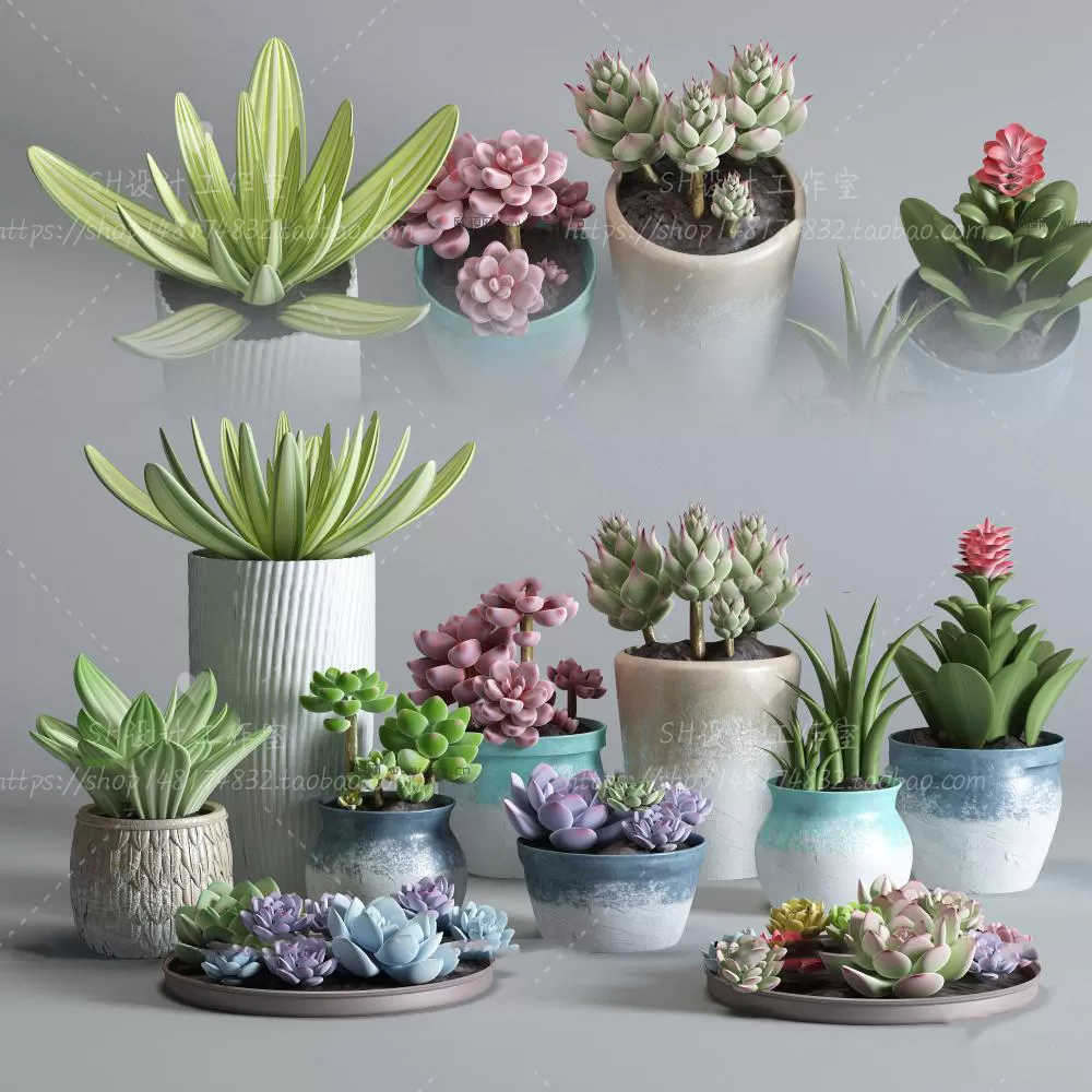 Plants and Flowers – 3Ds Models – 0292 Plants and Flowers – 3Ds Models – 0292