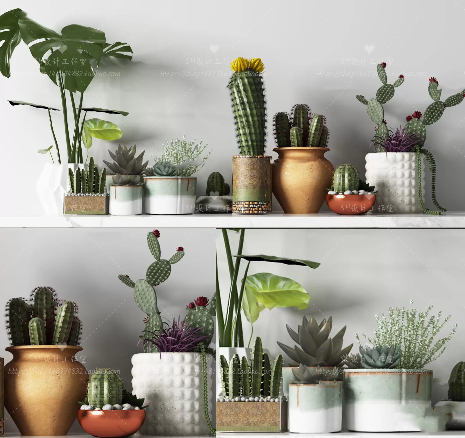 Plants and Flowers – 3Ds Models – 0303 Plants and Flowers – 3Ds Models – 0303