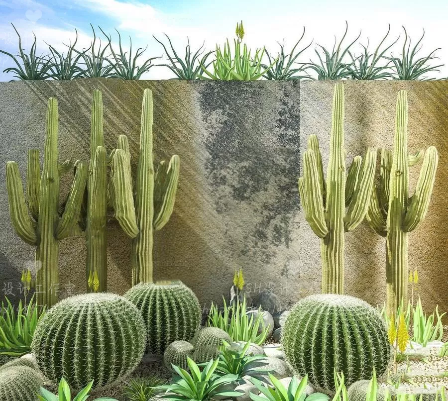 Plants and Flowers – 3Ds Models – 0306 Plants and Flowers – 3Ds Models – 0306