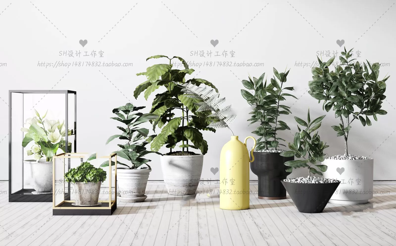 Plants and Flowers – 3Ds Models – 0310 Plants and Flowers – 3Ds Models – 0310