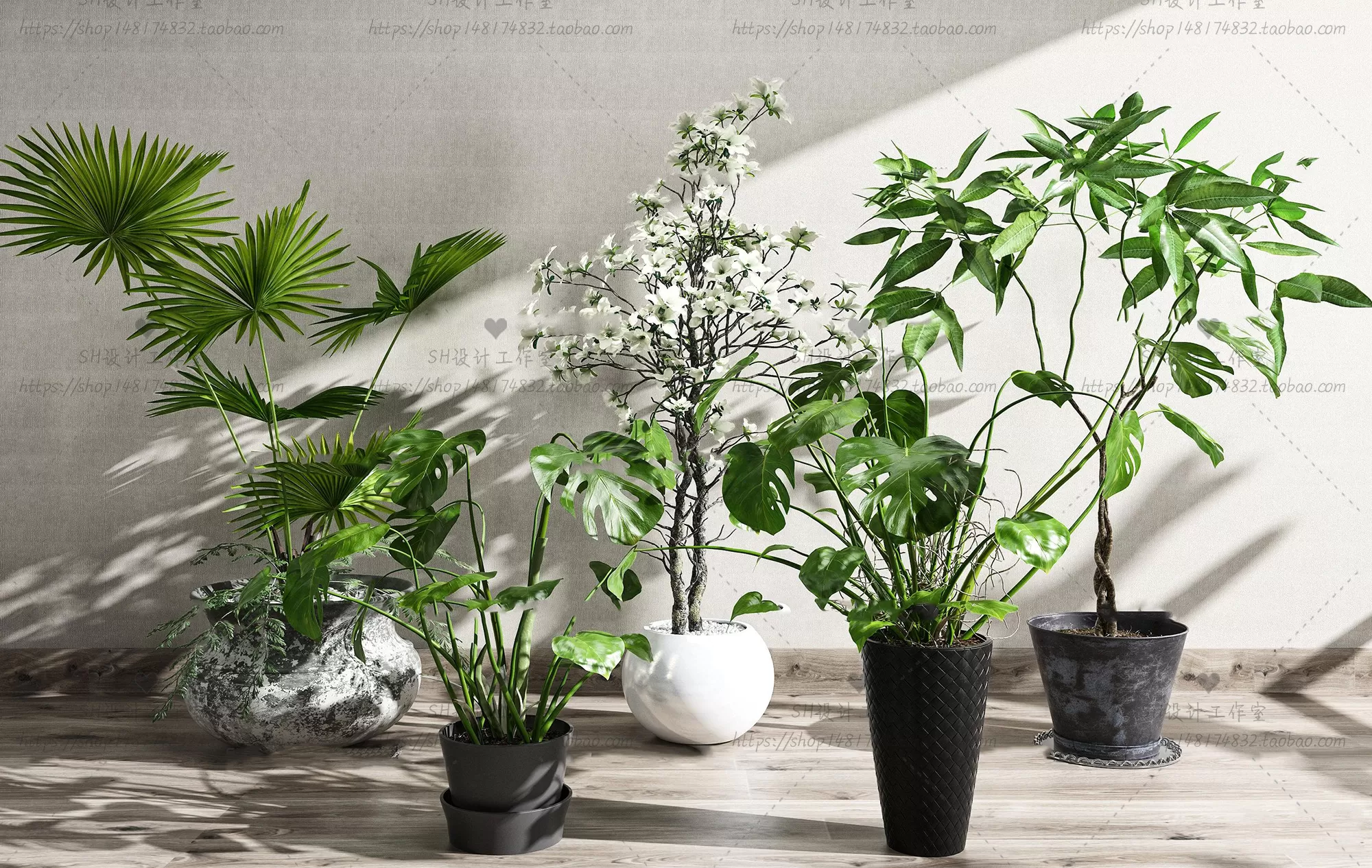 Plants and Flowers – 3Ds Models – 0322 Plants and Flowers – 3Ds Models – 0322