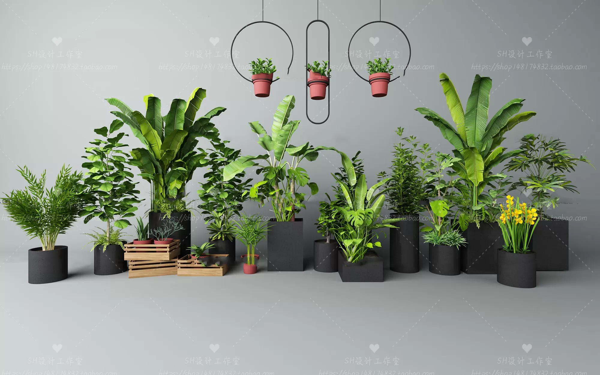 Plants and Flowers – 3Ds Models – 0323 Plants and Flowers – 3Ds Models – 0323