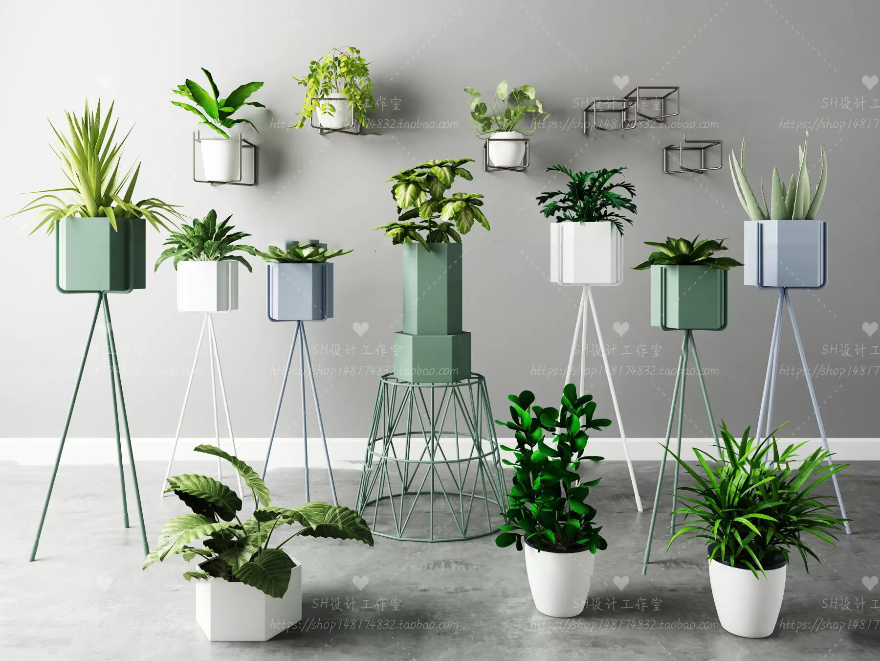 Plants and Flowers – 3Ds Models – 0330 Plants and Flowers – 3Ds Models – 0330