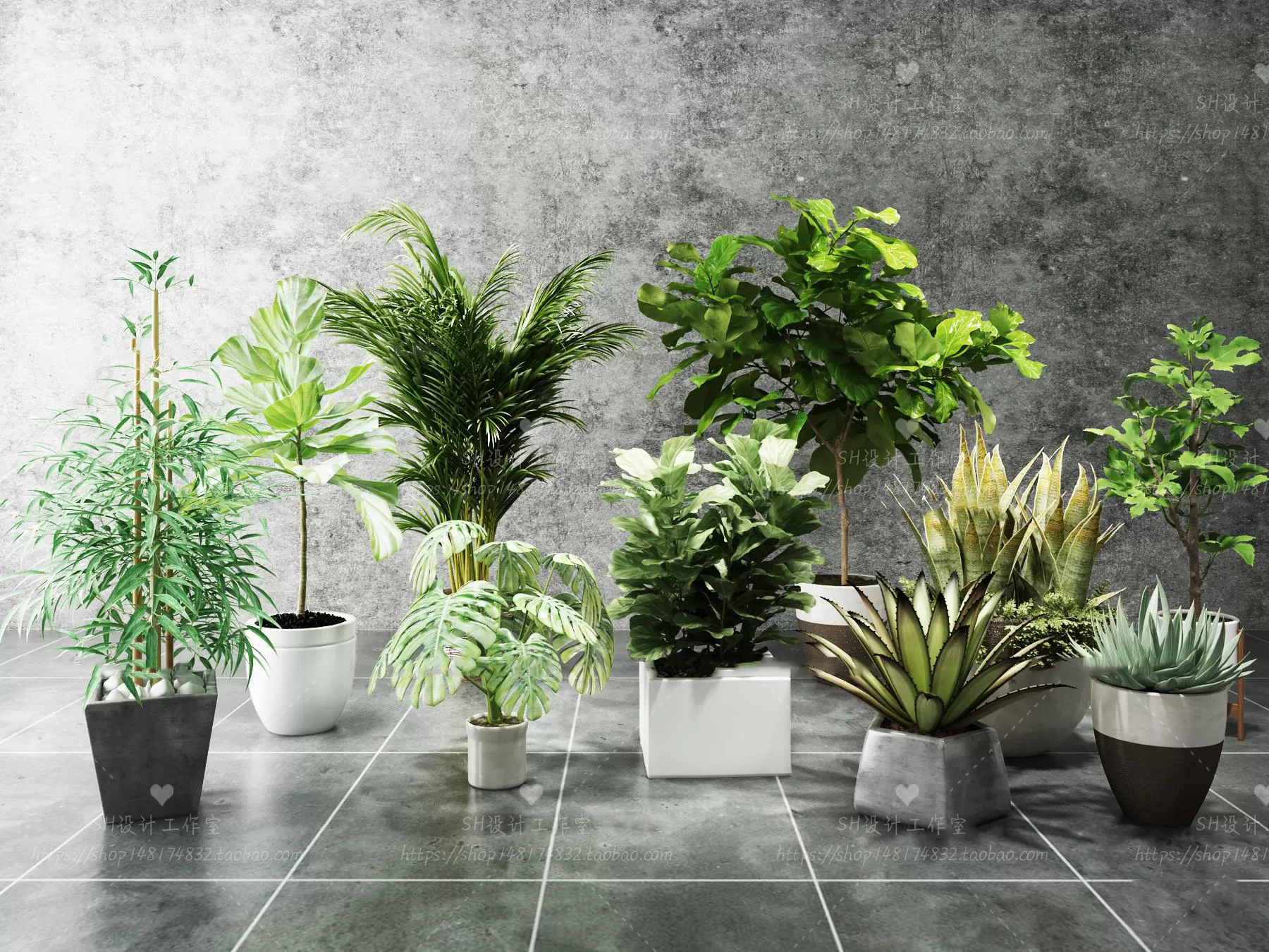 Plants and Flowers – 3Ds Models – 0337 Plants and Flowers – 3Ds Models – 0337