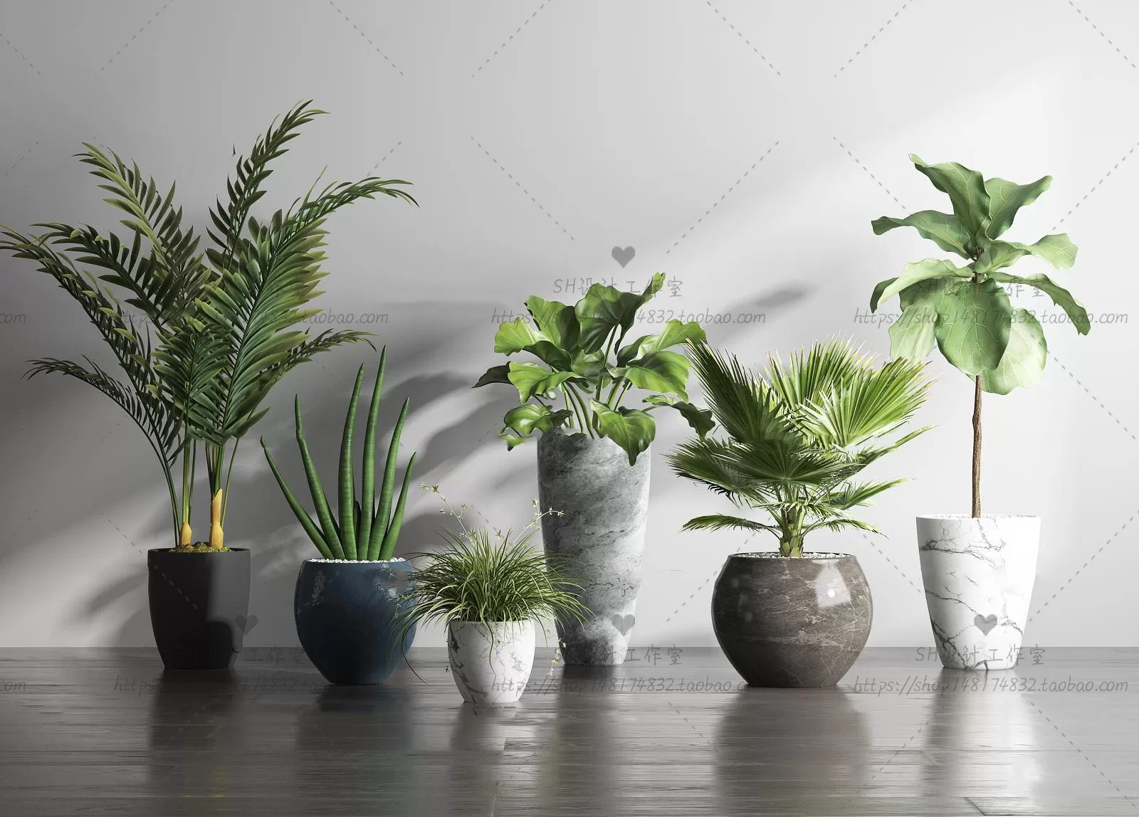 Plants and Flowers – 3Ds Models – 0345 Plants and Flowers – 3Ds Models – 0345