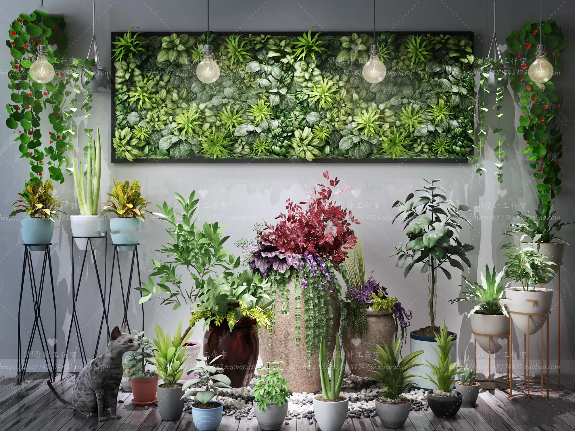 Plants and Flowers – 3Ds Models – 0348 Plants and Flowers – 3Ds Models – 0348