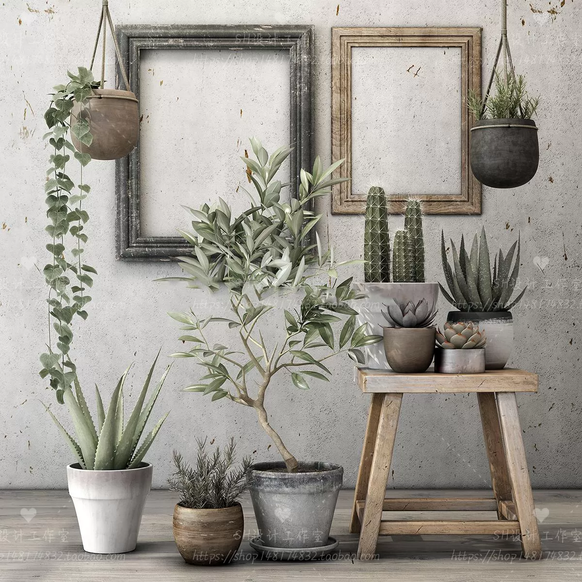 Plants and Flowers – 3Ds Models – 0351 Plants and Flowers – 3Ds Models – 0351