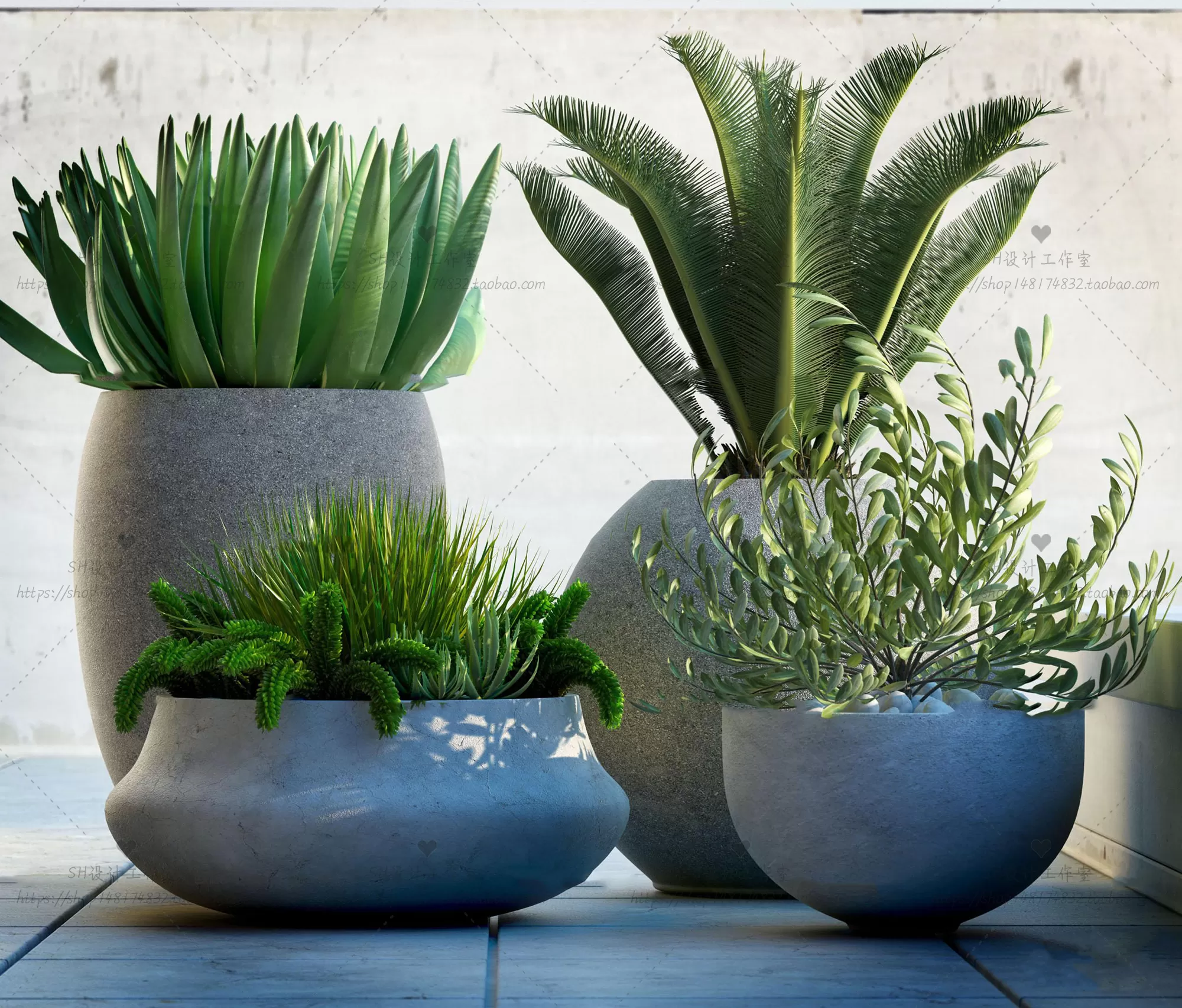 Plants and Flowers – 3Ds Models – 0353 Plants and Flowers – 3Ds Models – 0353