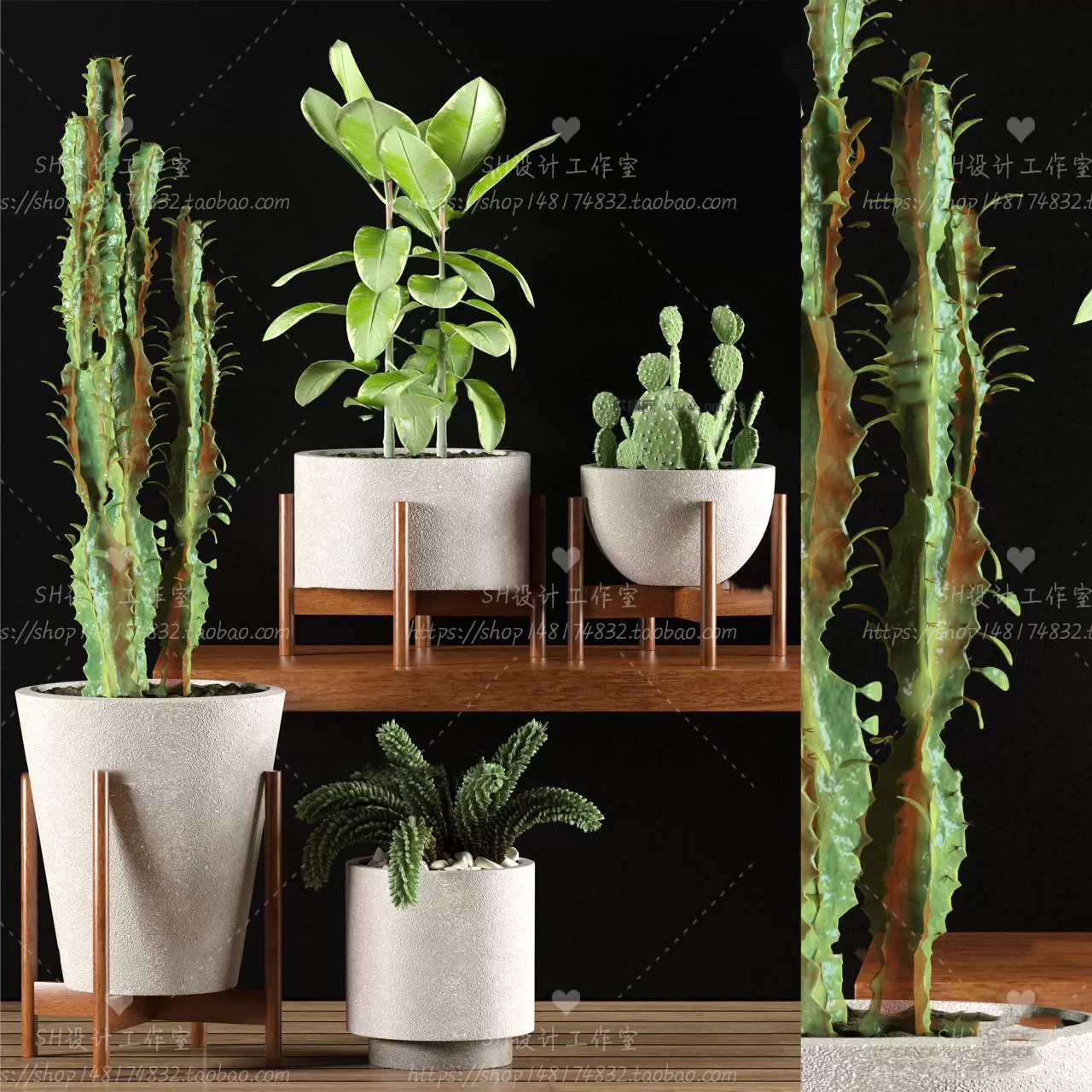 Plants and Flowers – 3Ds Models – 0362 Plants and Flowers – 3Ds Models – 0362