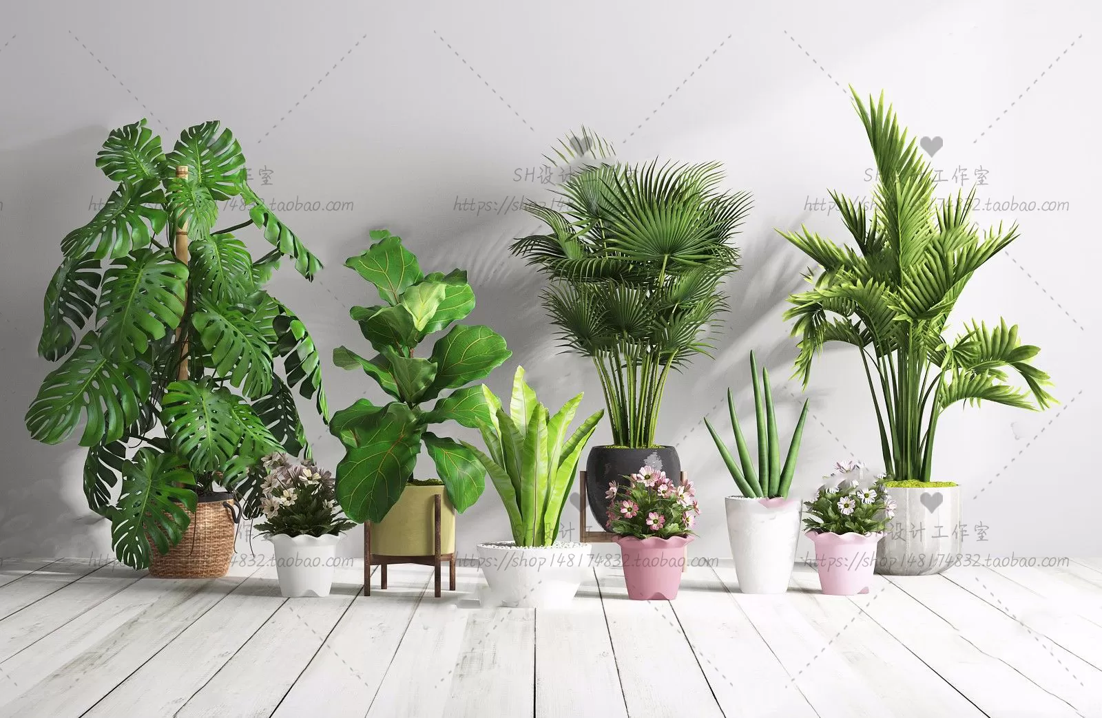 Plants and Flowers – 3Ds Models – 0366 Plants and Flowers – 3Ds Models – 0366