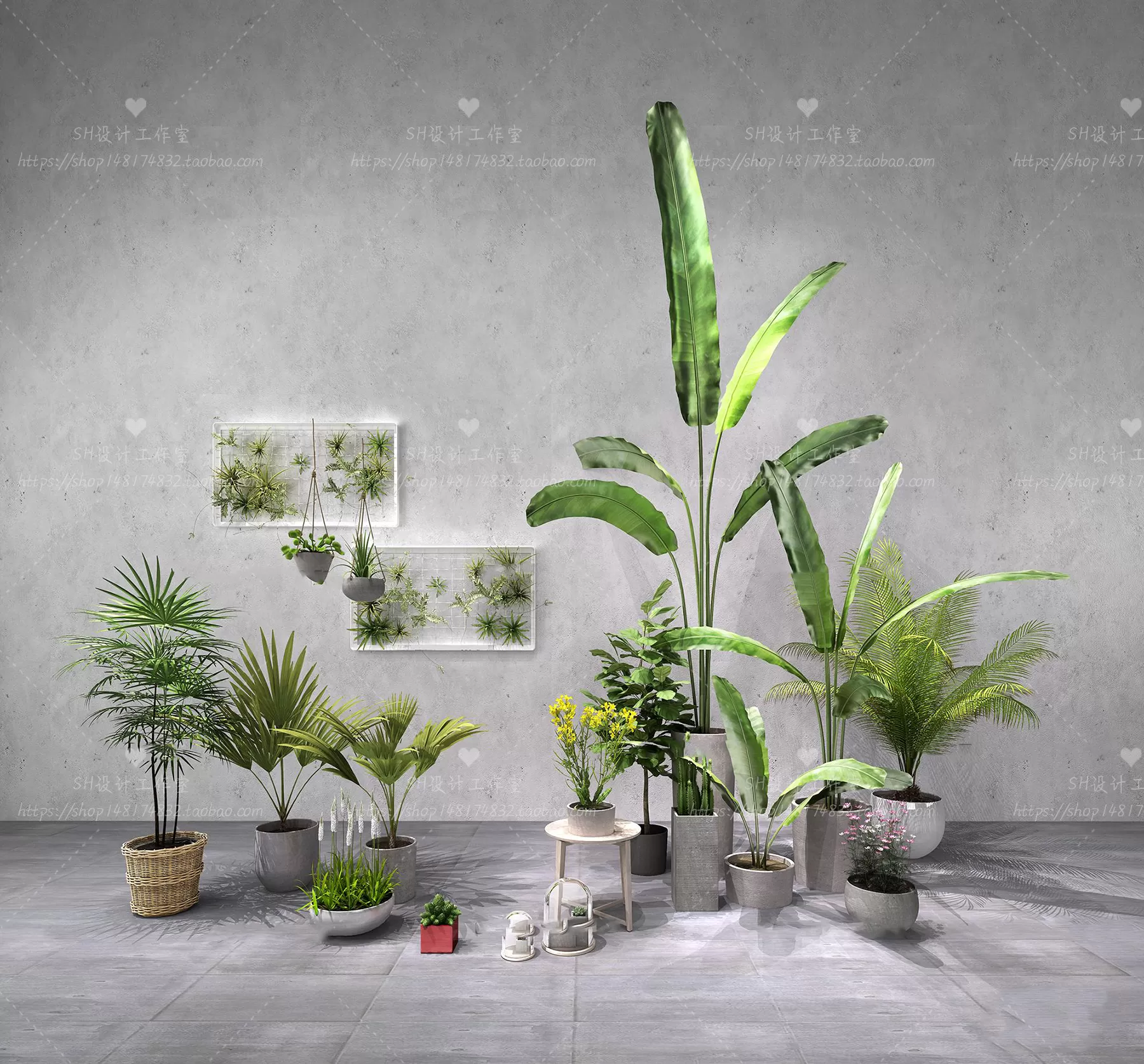 Plants and Flowers – 3Ds Models – 0379 Plants and Flowers – 3Ds Models – 0379