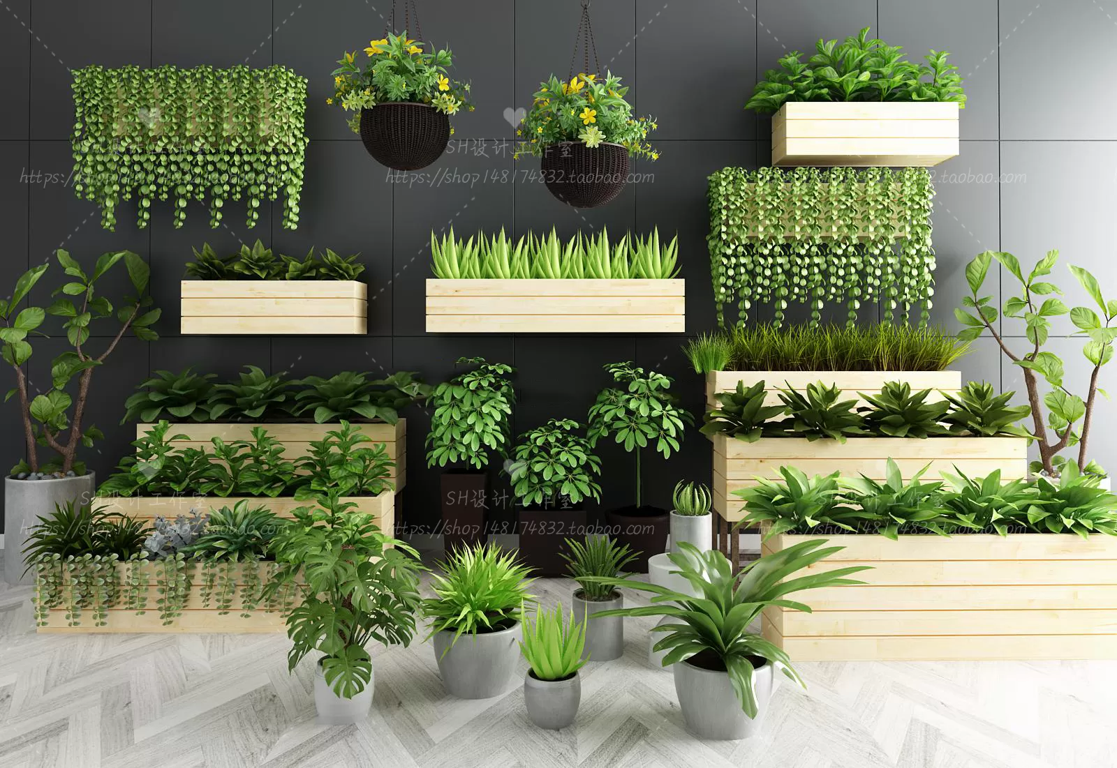 Plants and Flowers – 3Ds Models – 0392 Plants and Flowers – 3Ds Models – 0392