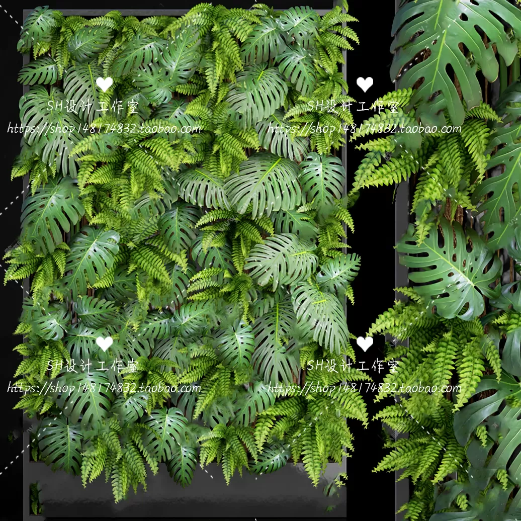 Plants and Flowers – 3Ds Models – 0417