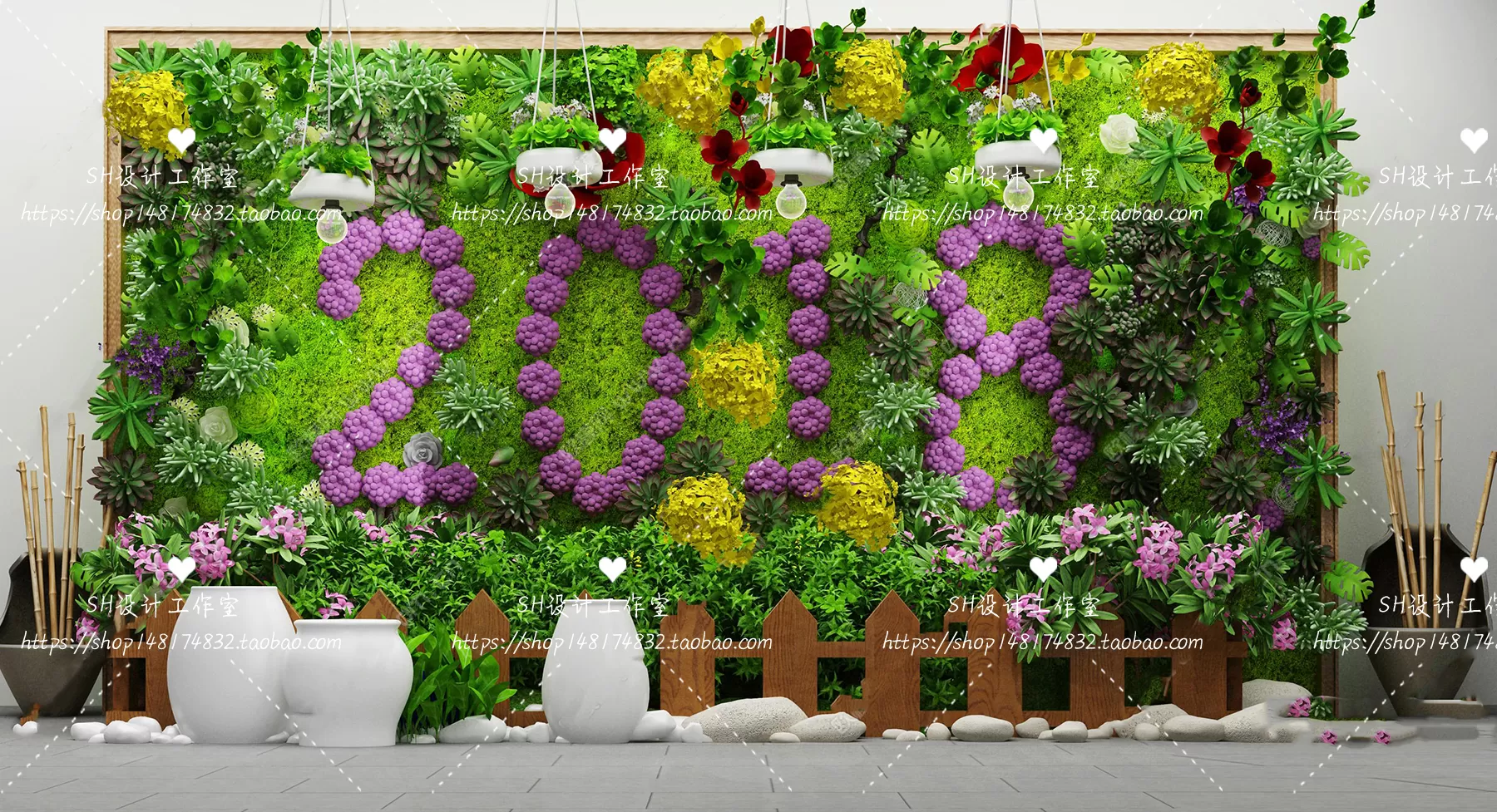 Plants and Flowers – 3Ds Models – 0420