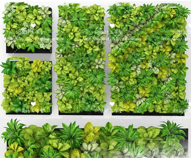 Plants and Flowers – 3Ds Models – 0422