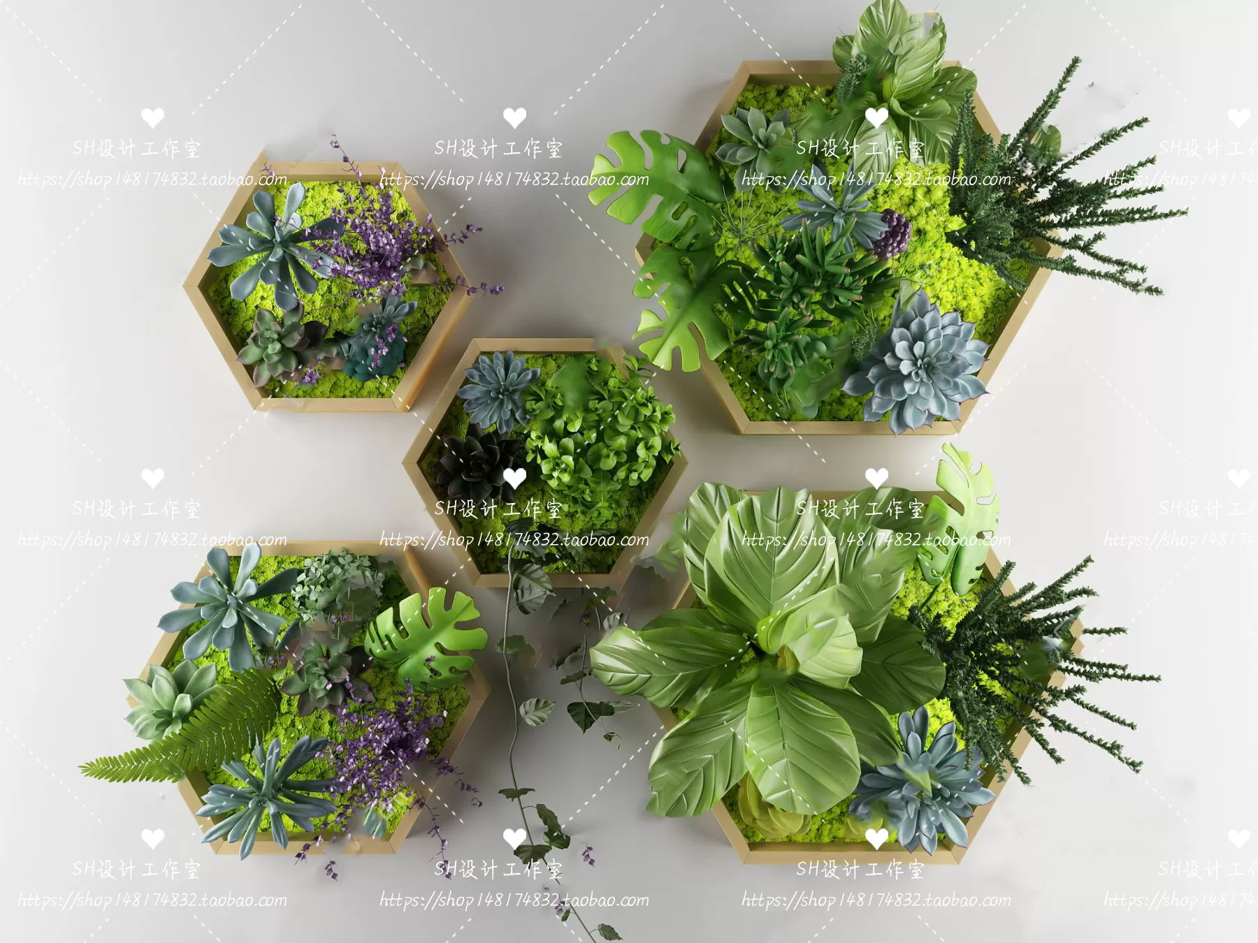 Plants and Flowers – 3Ds Models – 0432