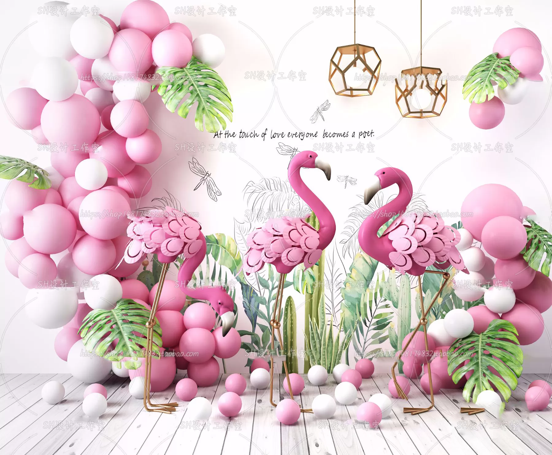 Balloon Floral – 3D Models – 0008