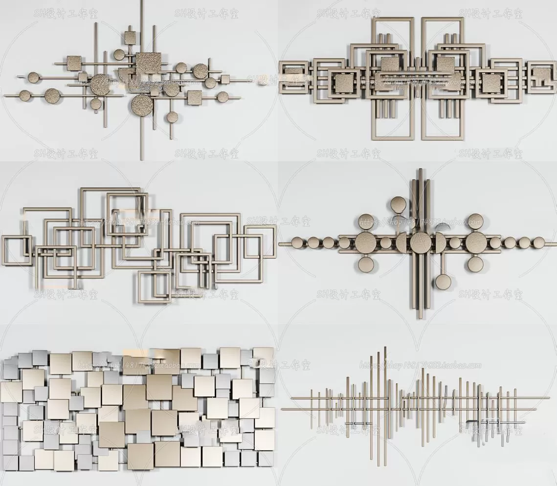 Wall Decoration – 3D Models – 0004