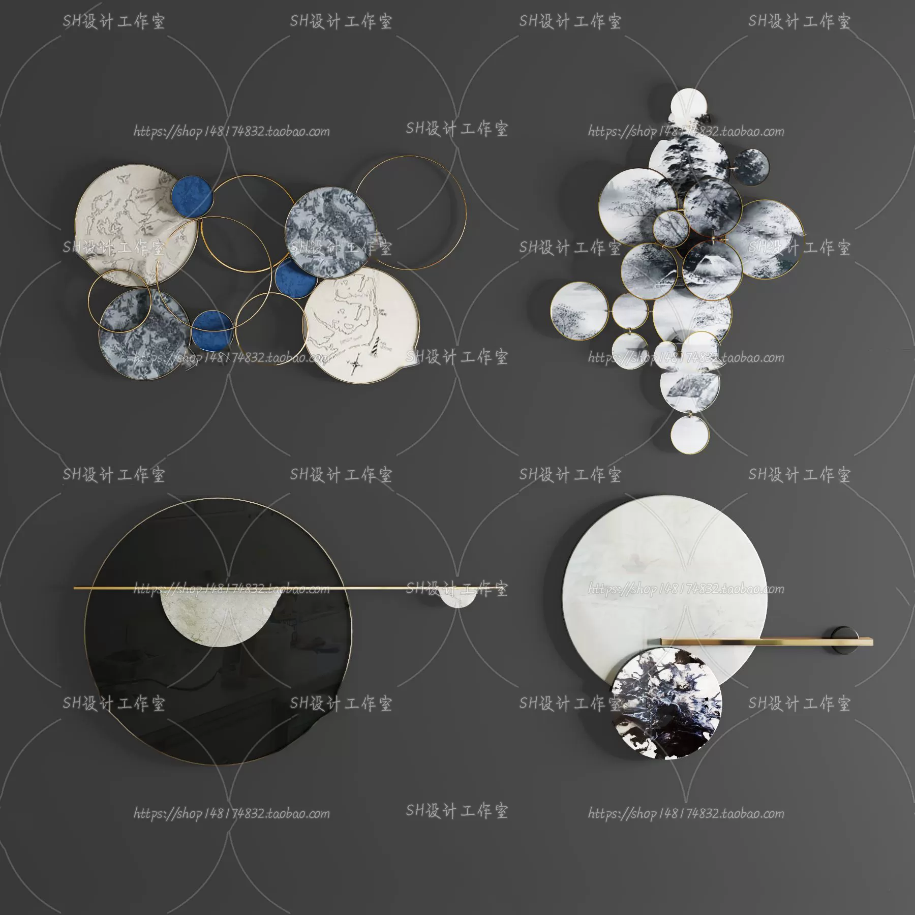 Wall Decoration – 3D Models – 0012