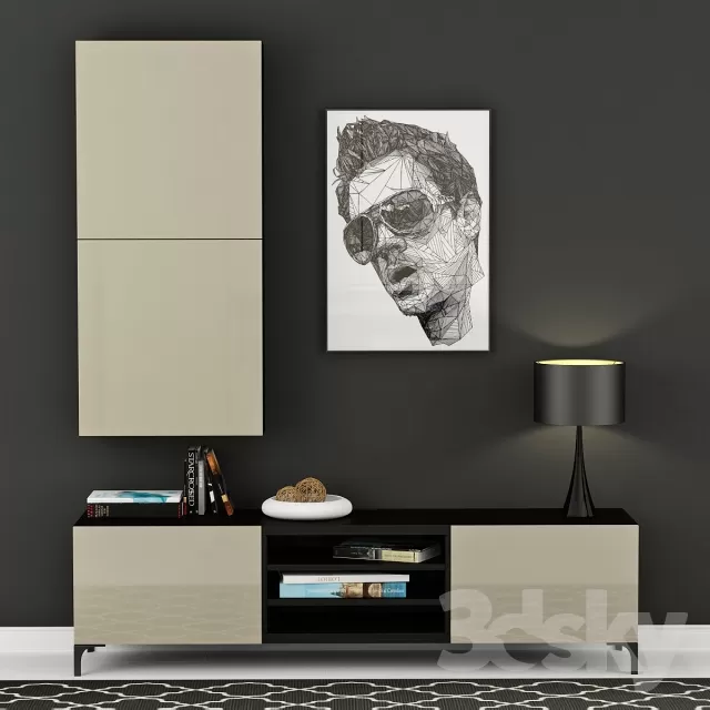 3DSKYMODEL – Shelf – Wardrobe – 176