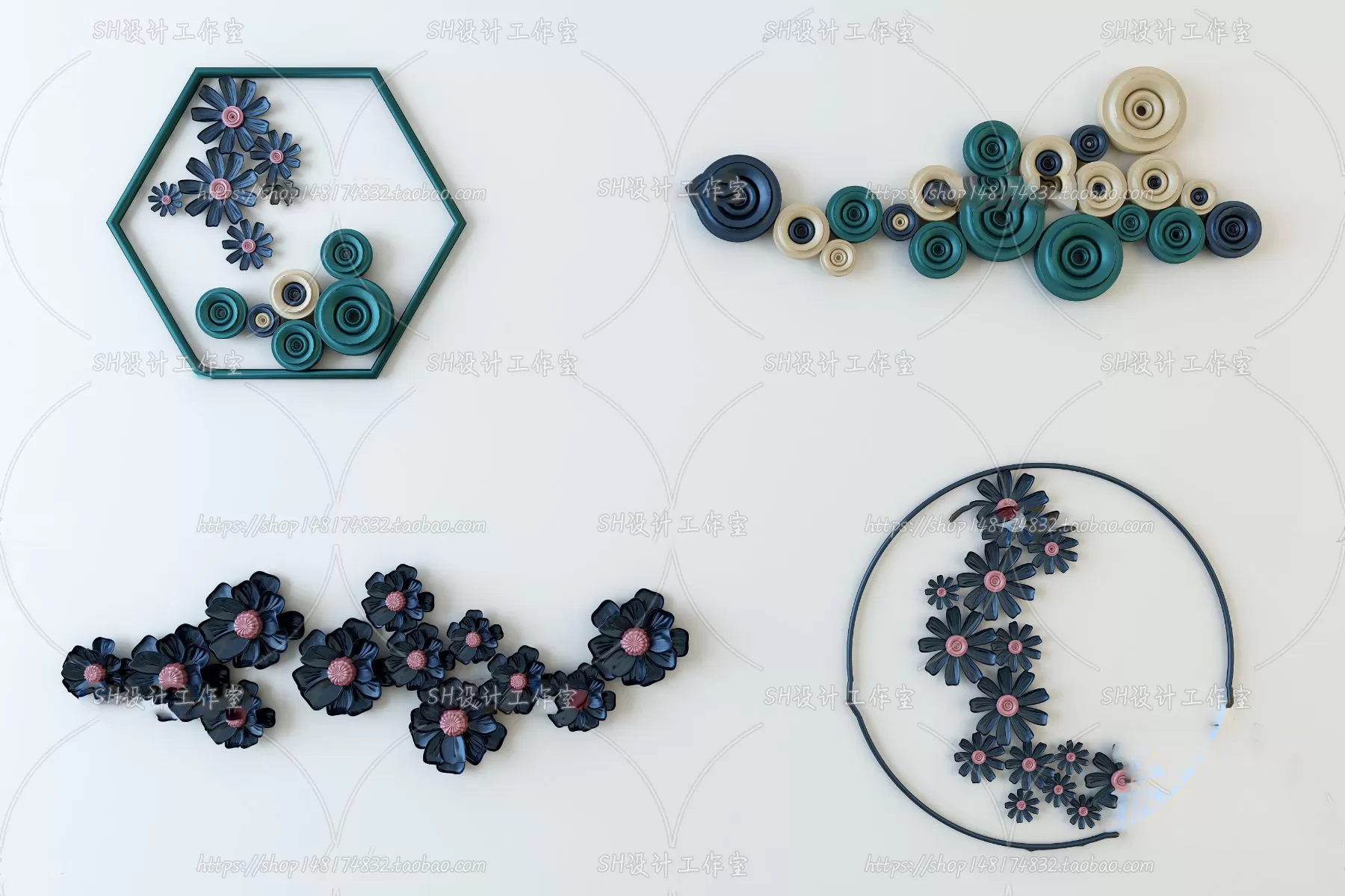 Wall Decoration – 3D Models – 0031