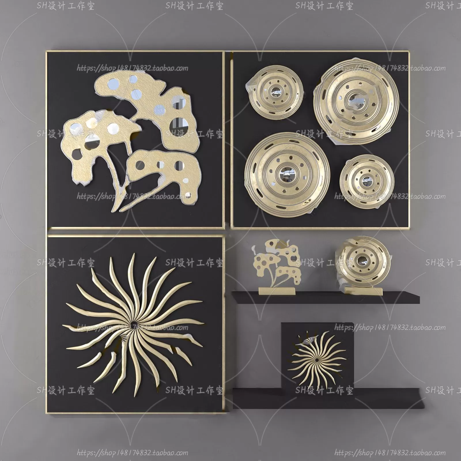 Wall Decoration – 3D Models – 0040