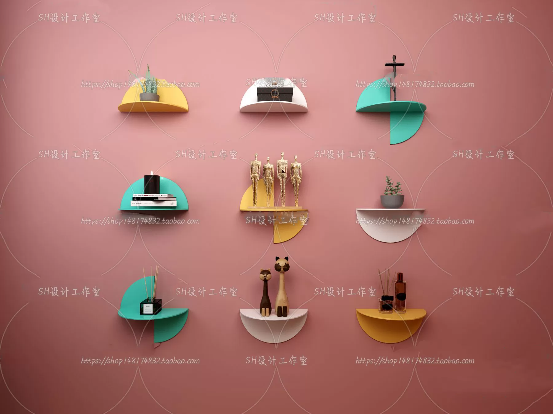 Wall Decoration – 3D Models – 0054