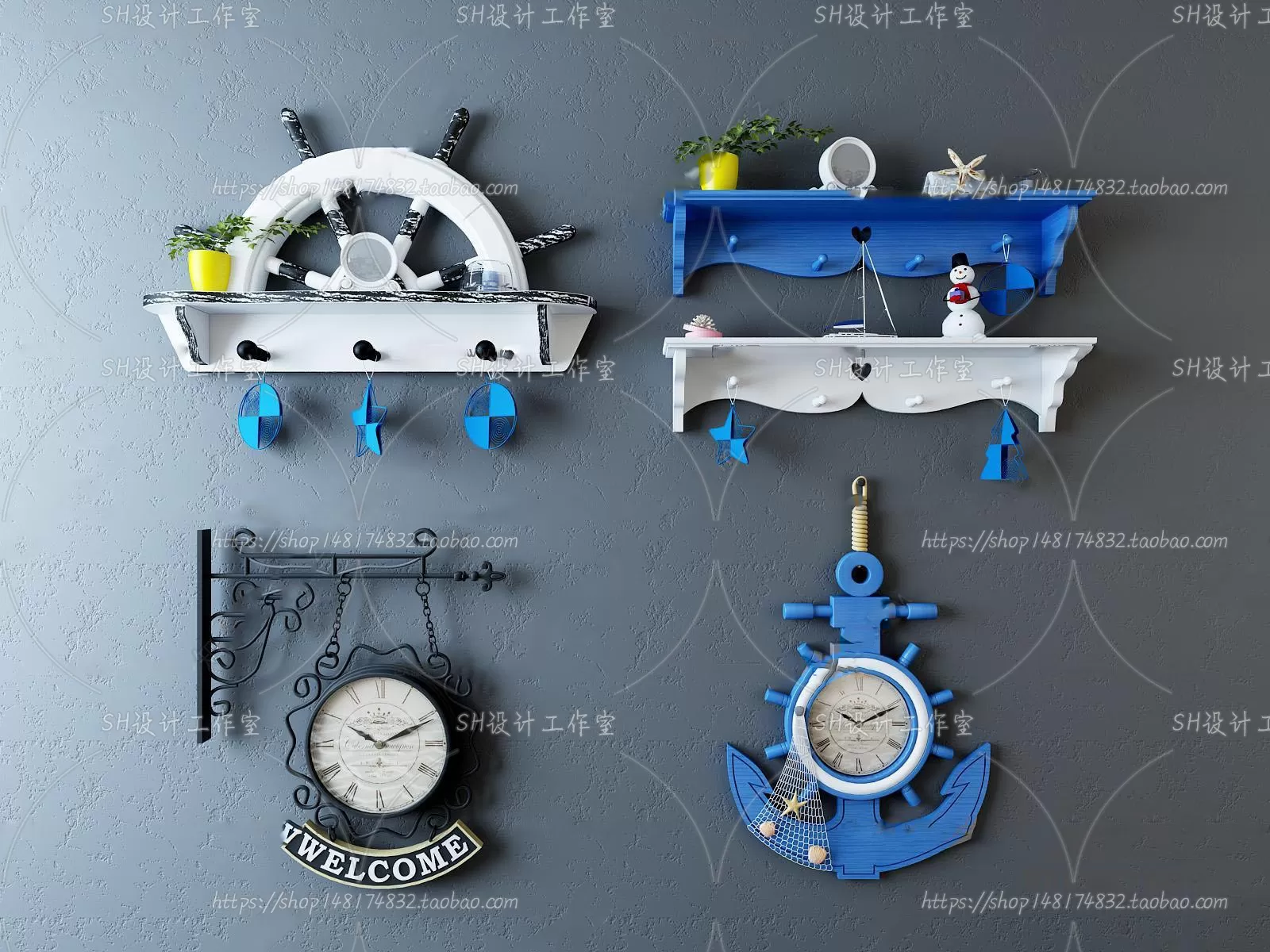 Wall Decoration – 3D Models – 0060