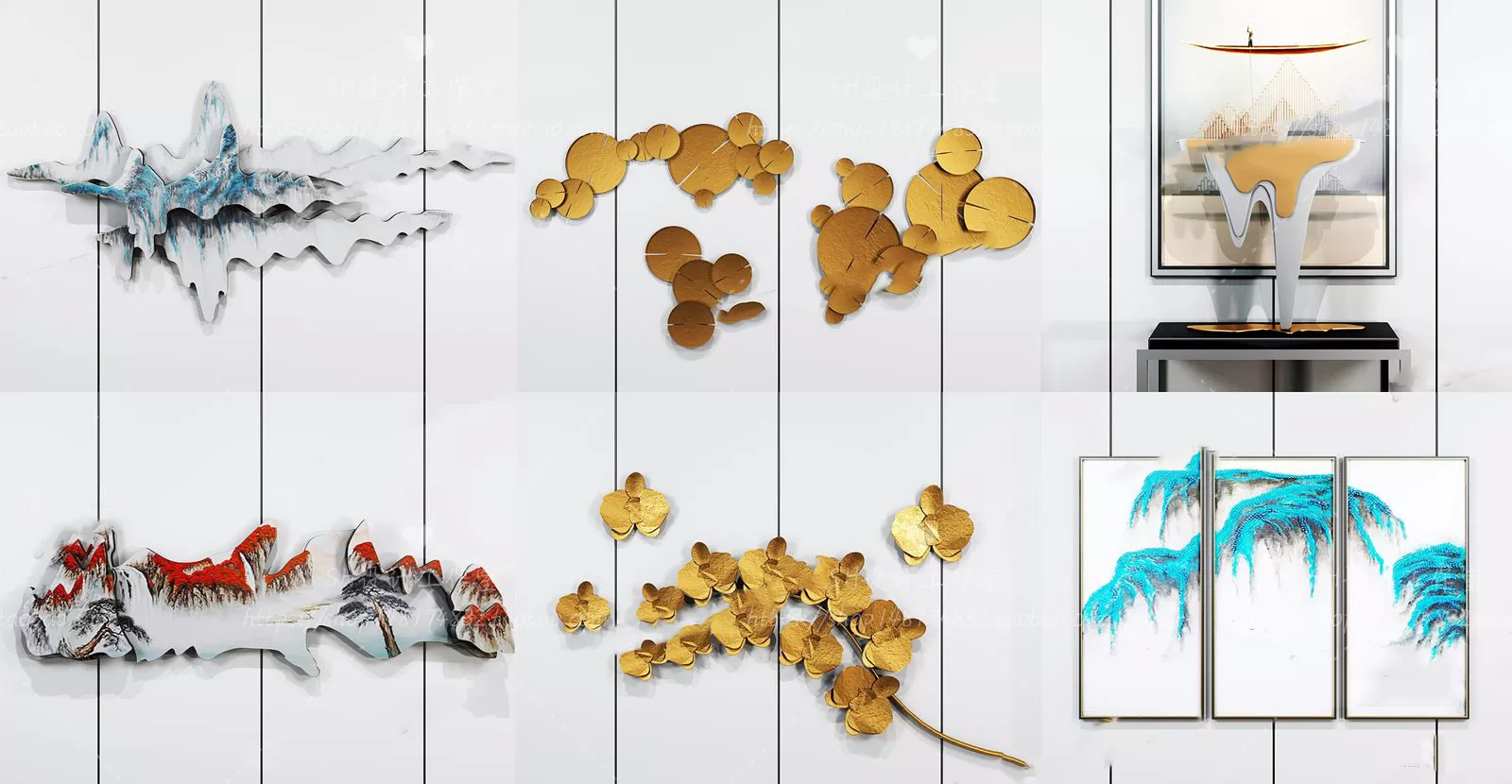 Wall Decoration – 3D Models – 0084