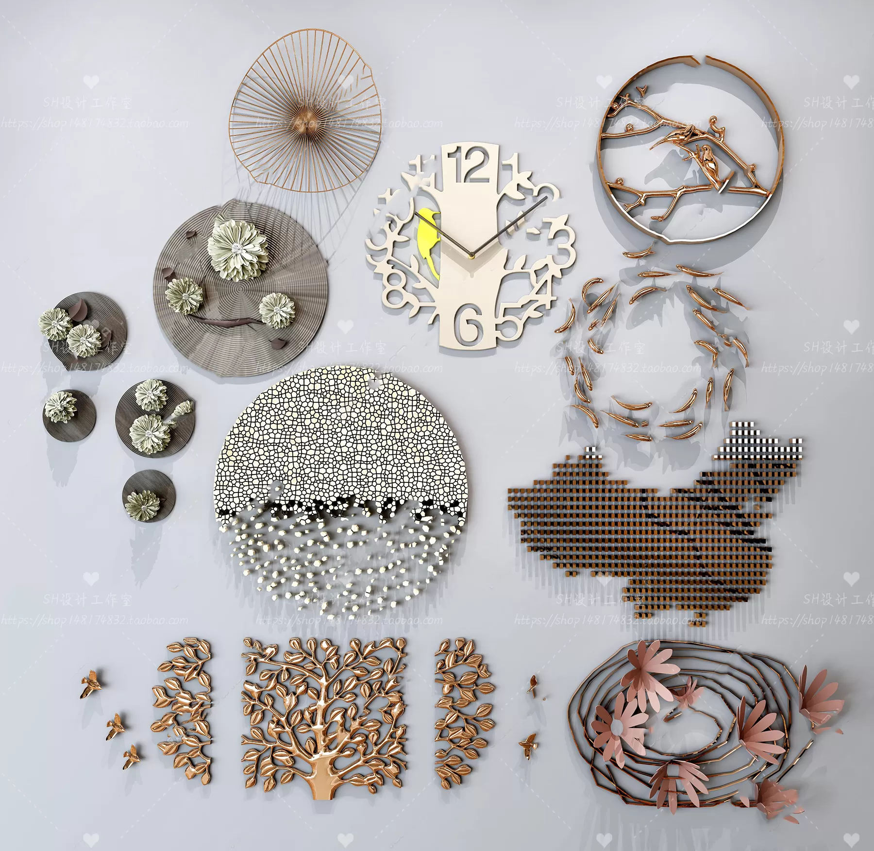 Wall Decoration – 3D Models – 0088