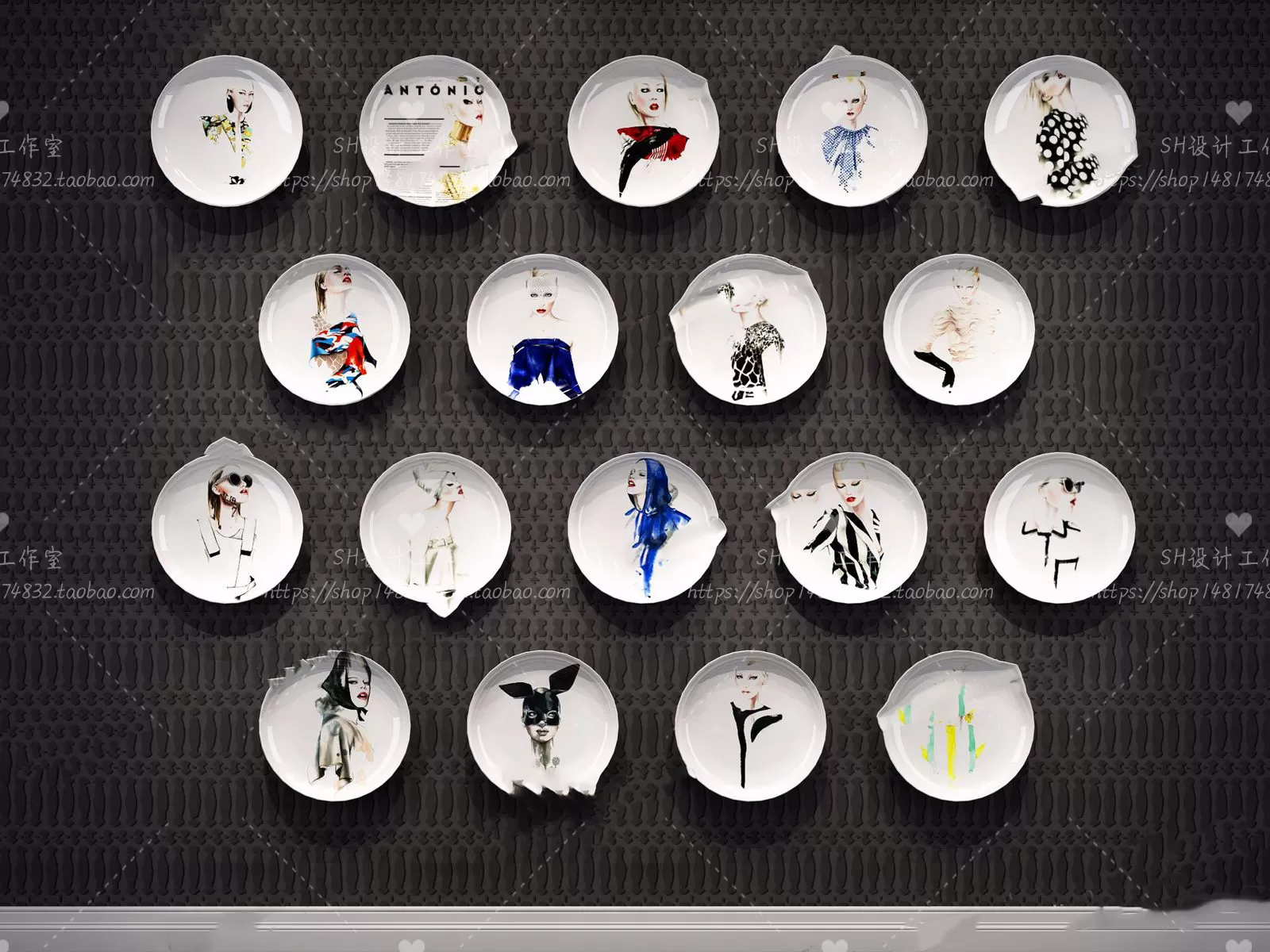 Wall Decoration – 3D Models – 0135