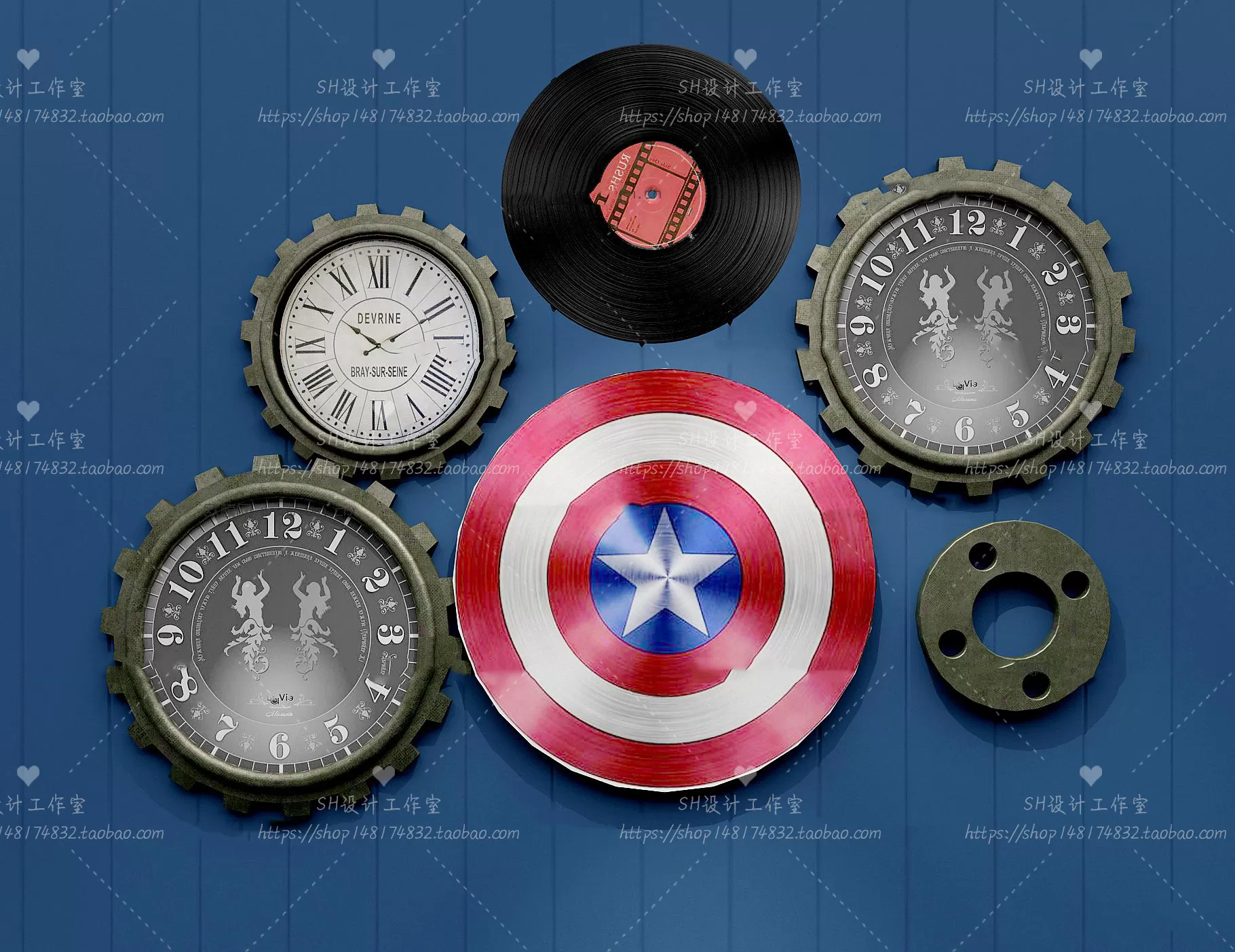 Wall Decoration – 3D Models – 0137