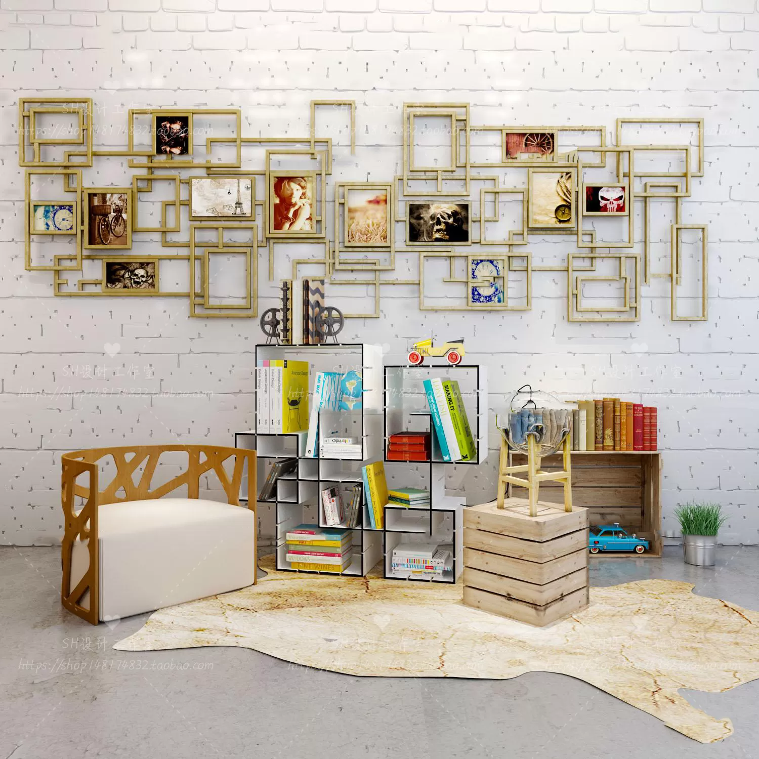 Wall Decoration – 3D Models – 0150