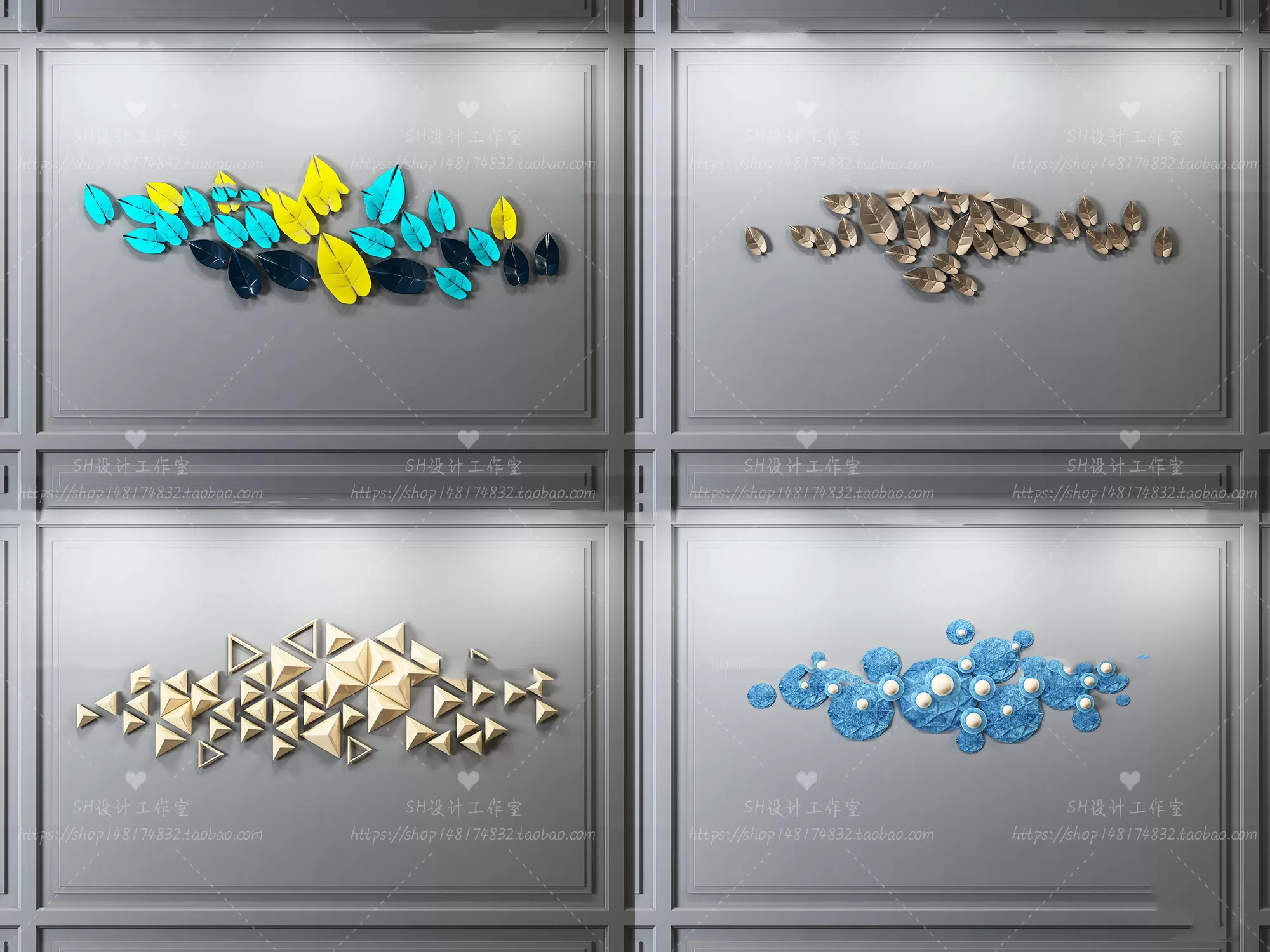 Wall Decoration – 3D Models – 0160