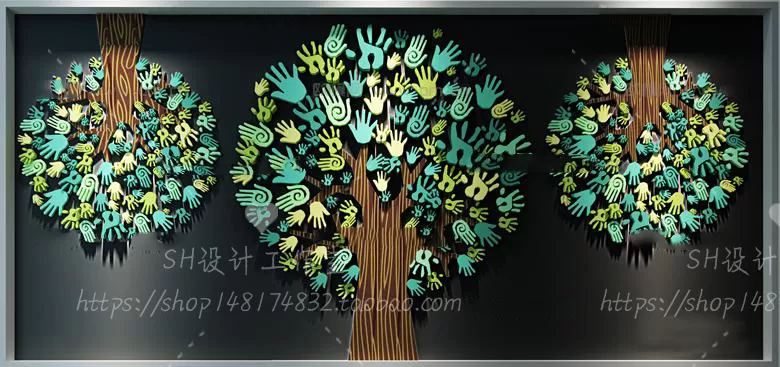 Wall Decoration – 3D Models – 0182